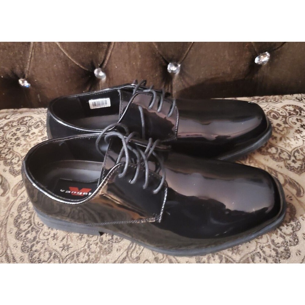 VANGELO 10 W Men Dress Shoe TAB and Tux Oxford Formal Tuxedo